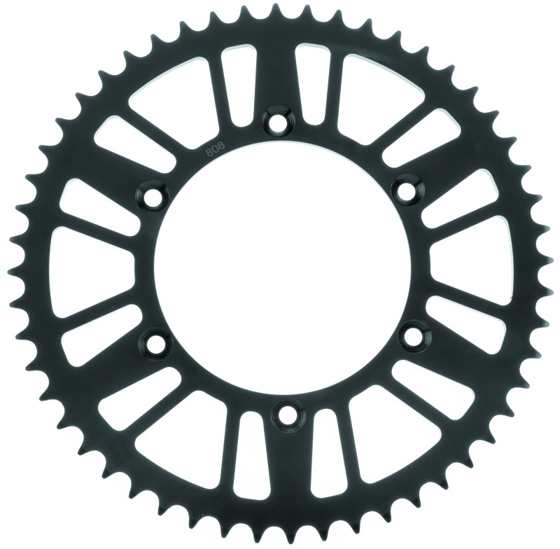 Kawasaki Rear Steel Sprocket 520 52T - Black - Click Image to Close