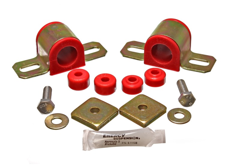 Red 27mm Front Sway Bar Frame Bushings (Sway bar end link - For 95-98 Nissan 240SX (S14) - Click Image to Close