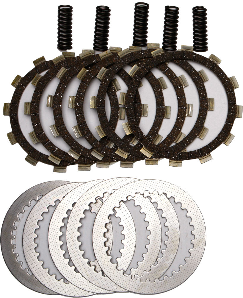 DRC Complete Clutch Kit - Cork CK Plates, Steels, & Springs - For 08-13 Yamaha YFM250R Raptor - Click Image to Close