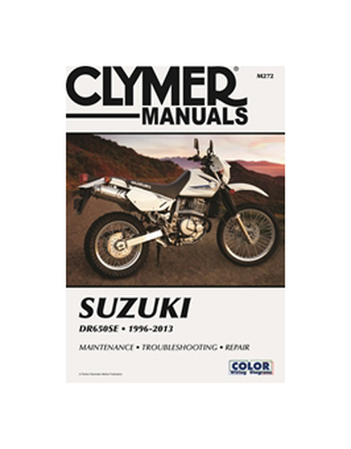 Shop Repair & Service Manual - Soft Cover - For 96-13 Suzuki DR650SE - Click Image to Close