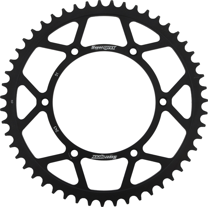 Rear Steel Sprocket 51T - Black - Click Image to Close