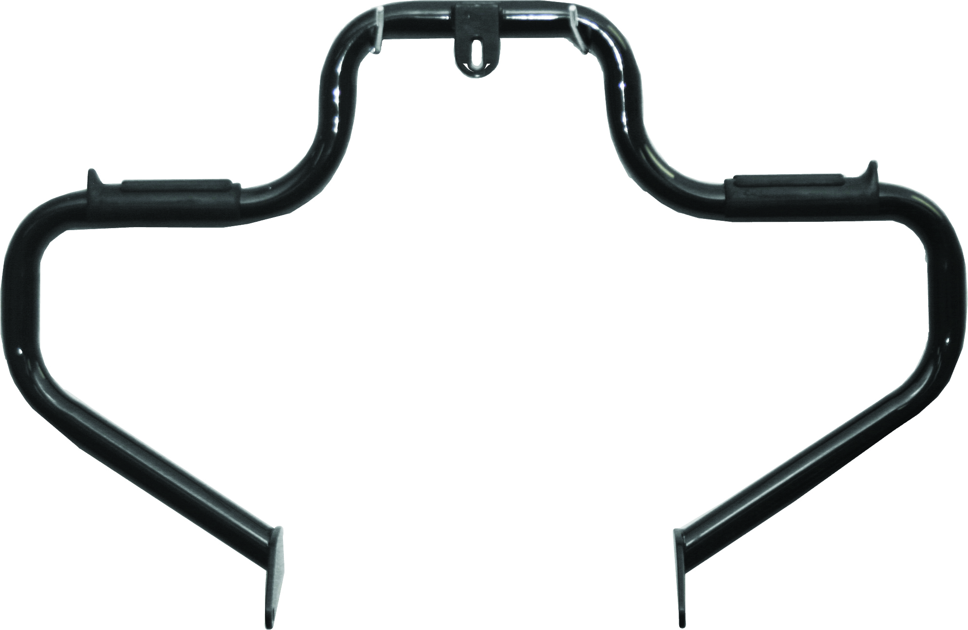 Multibar Engine Guard - Black - For 91-17 Harley Dyna w/ Mid Controls - Click Image to Close