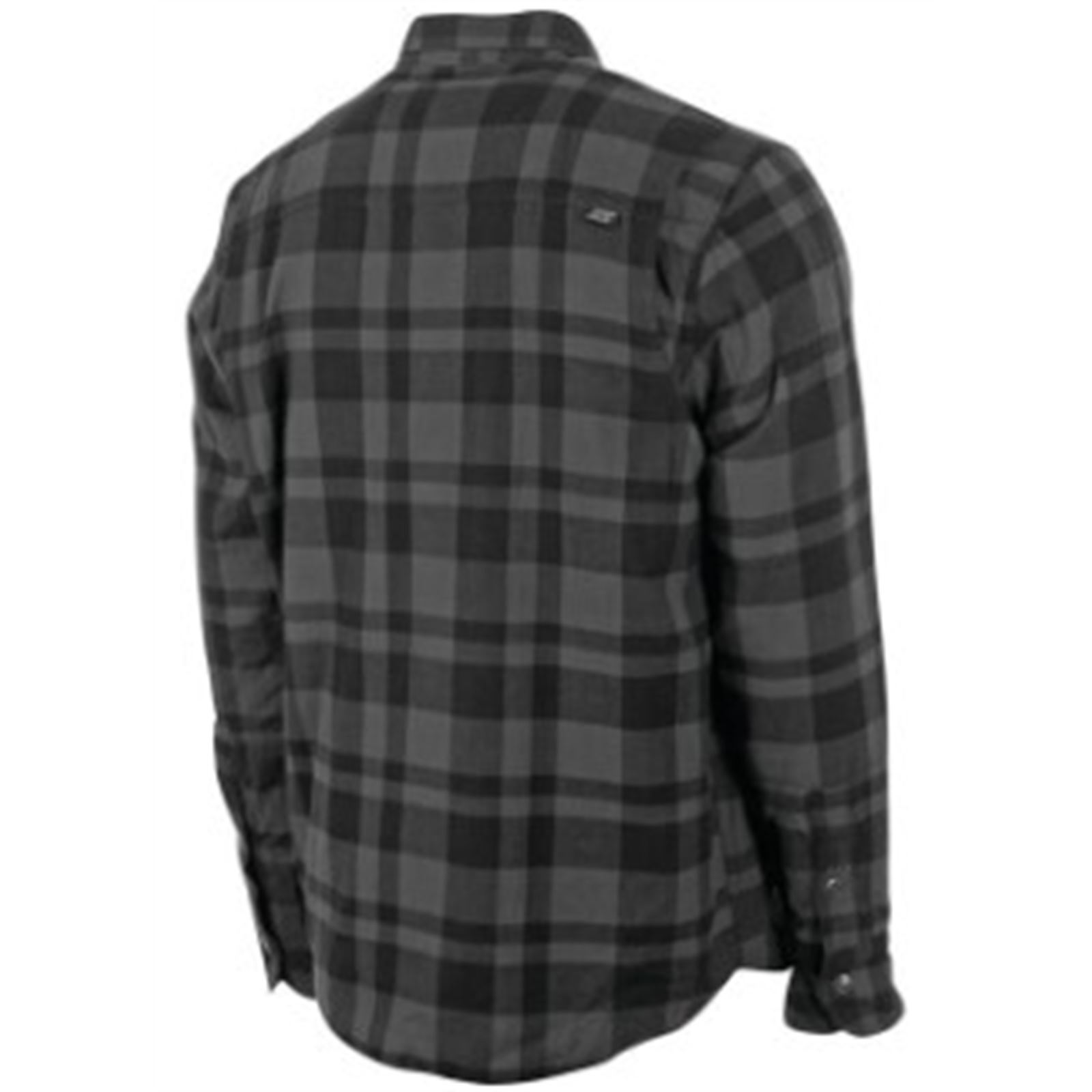 Black 9 2.0 Moto Shirt Grey - Medium - Click Image to Close