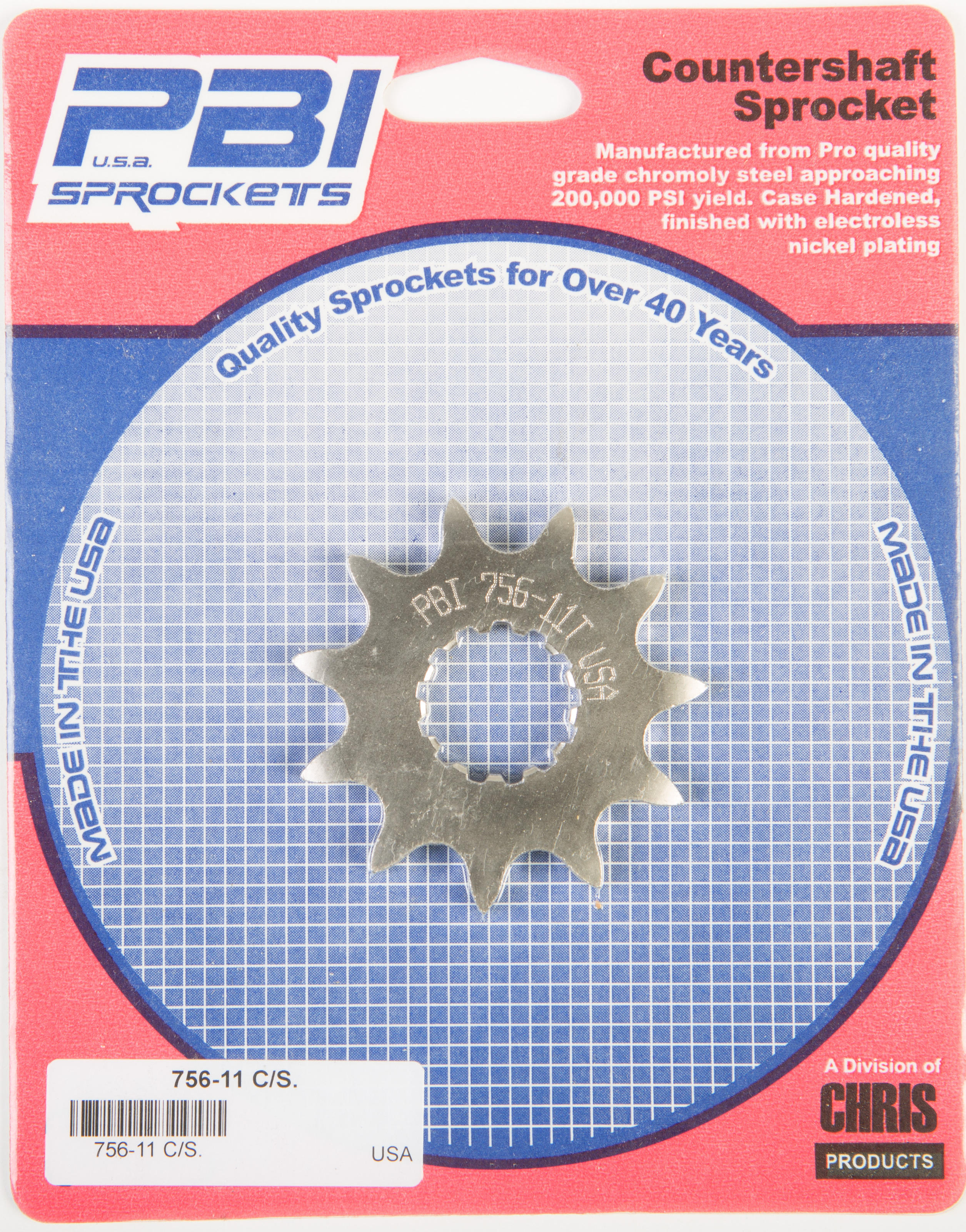 N.O.S. FRONT CS SPROCKET STEEL 11T-52 - Click Image to Close