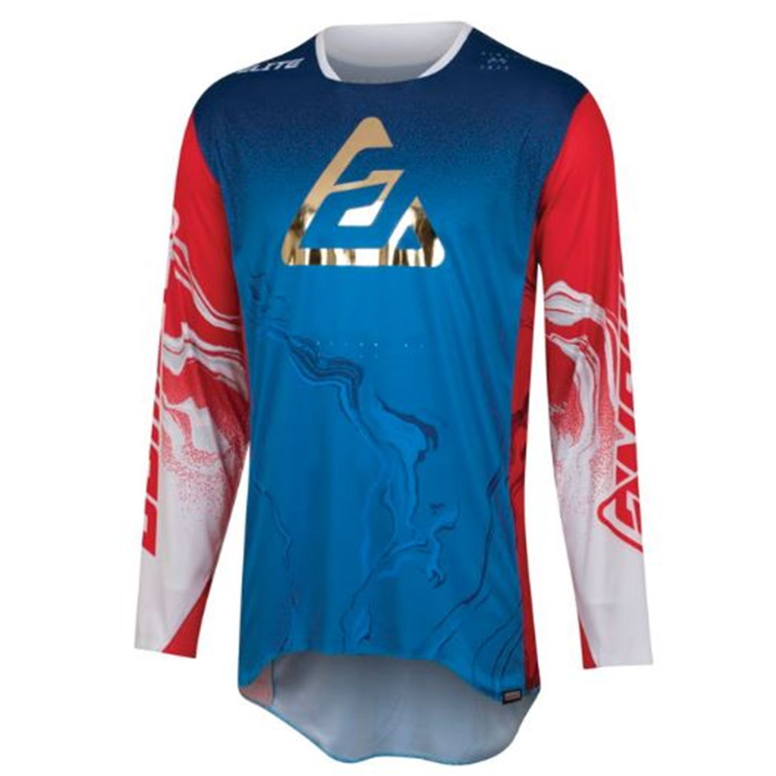 23 Elite Fusion Jersey Red/White/Blue Youth - Small - Click Image to Close