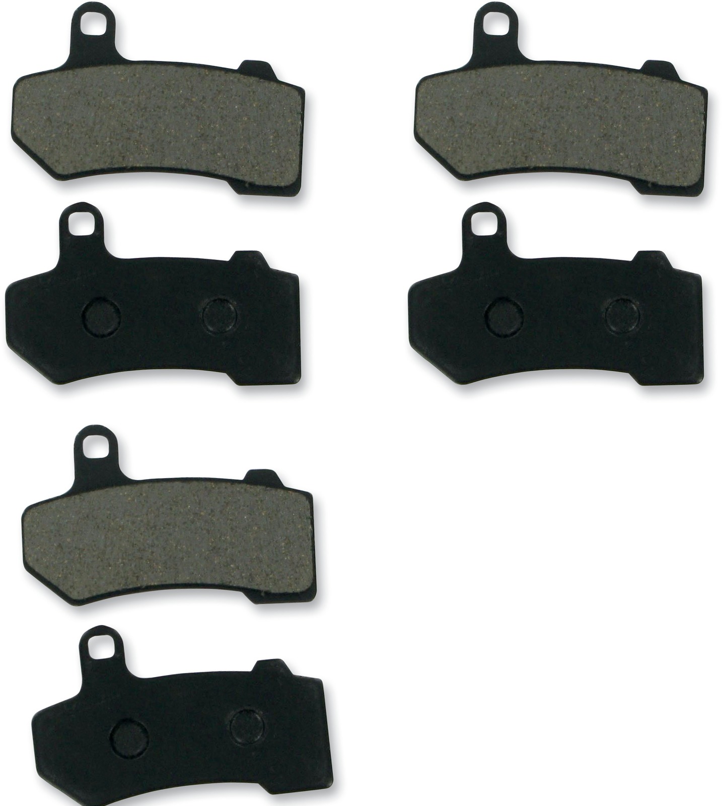 Complete Pad Set - Semi-Metallic Brake Pads - Replaces H-D # 41854-08, 42897-08, 42897-06 & 42850-06 - Click Image to Close