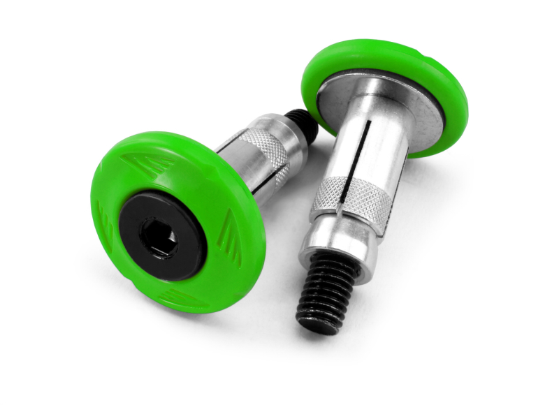 Cycra Grip Armor Bar End - Green - Click Image to Close