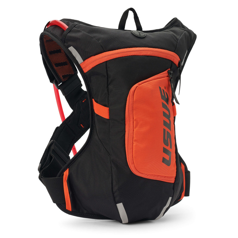 Moto Hydro Hydration Pack 4L - Black/Factory Orange - Click Image to Close