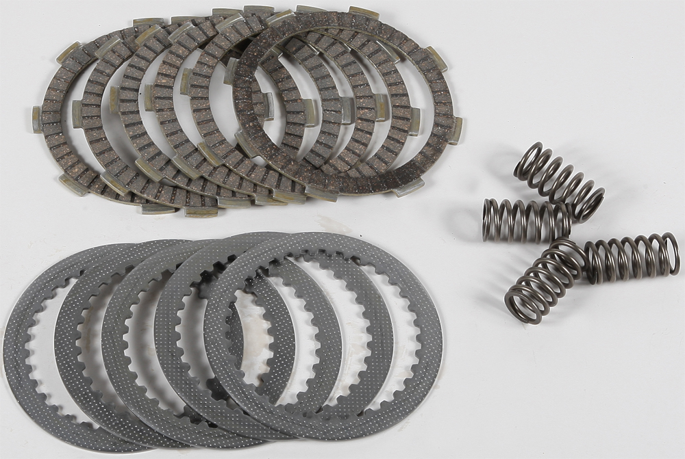 DRC Complete Clutch Kit - Cork CK Plates, Steels, & Springs - For 07-20 Honda CRF150R - Click Image to Close