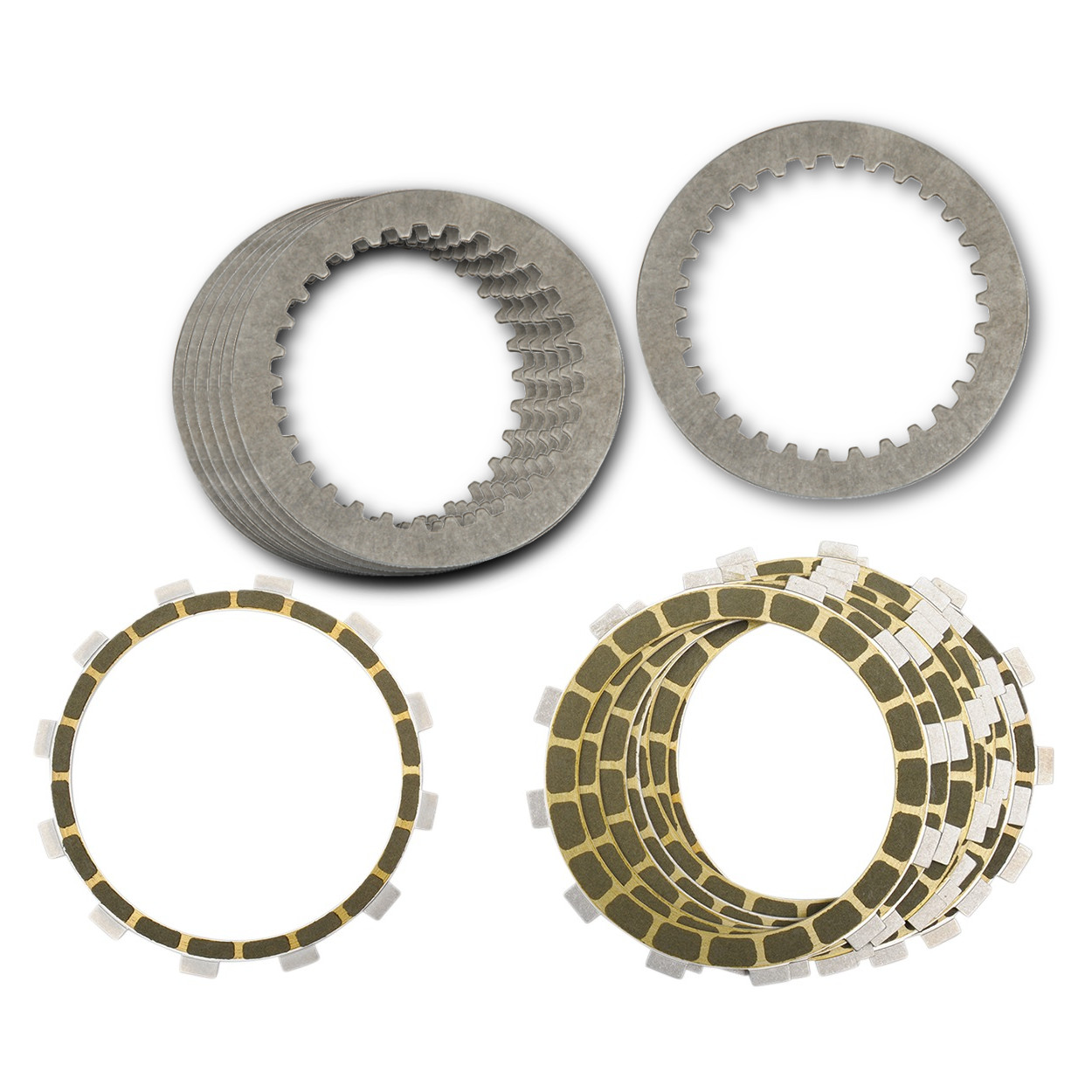 Performance Clutch Friction Kit w/ Steels - Fits All FJ1100/1200 & XJR1200/1300 - Click Image to Close