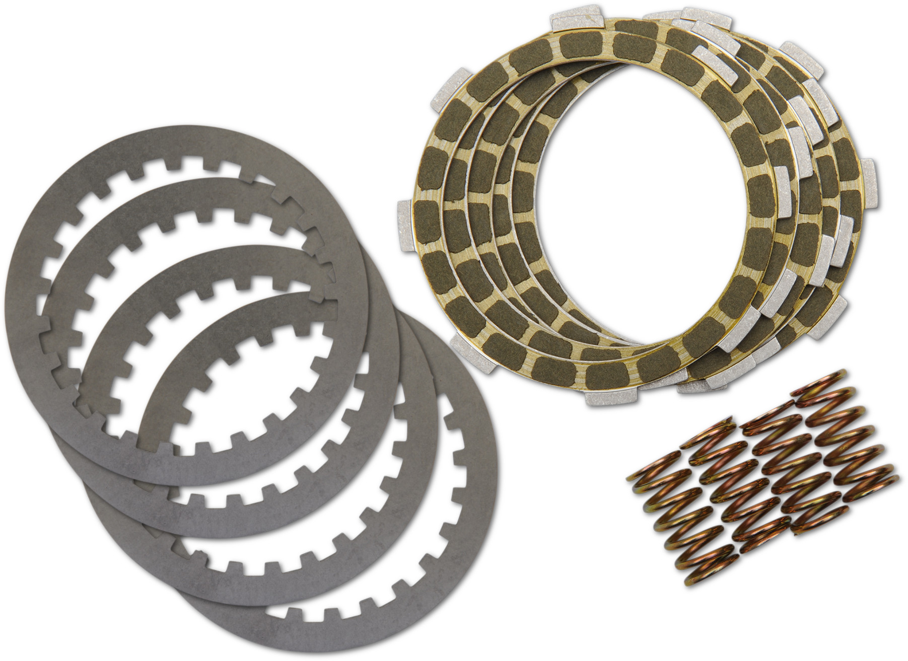 Dirt Digger Complete Clutch Kit Frictions, Steels, & Springs - For 83-85 ATC200X - Click Image to Close