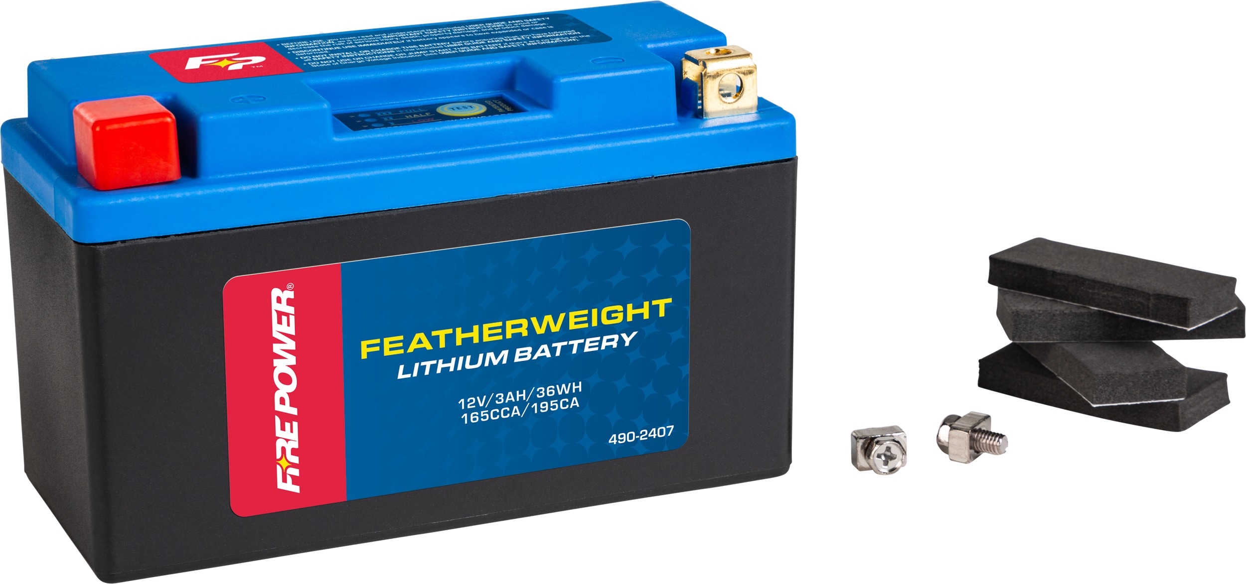 Featherweight Lithium Battery 195A - Replaces YT7B-BS, YT9B-BS - Click Image to Close