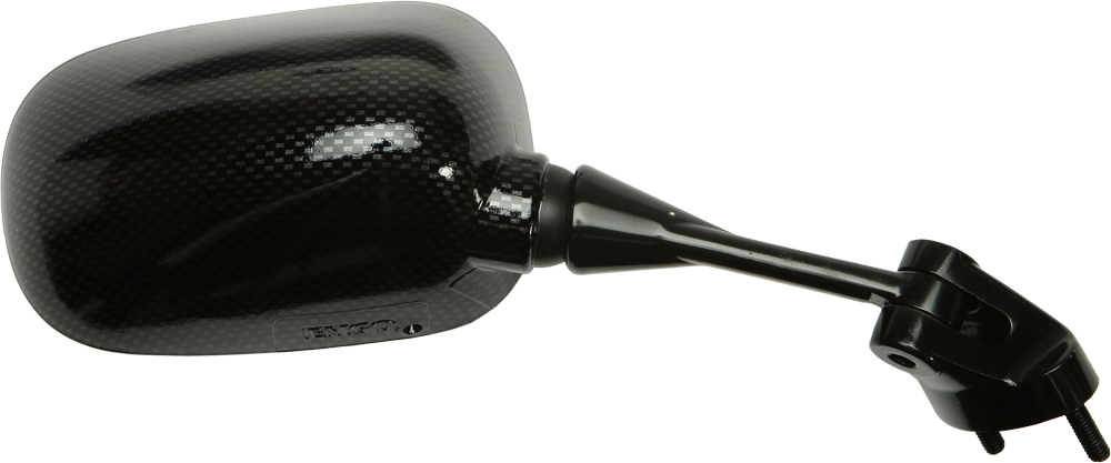 Right Mirror Replacement - Carbon Fiber Look - For 2005 ZX6R/ZX10R - Click Image to Close