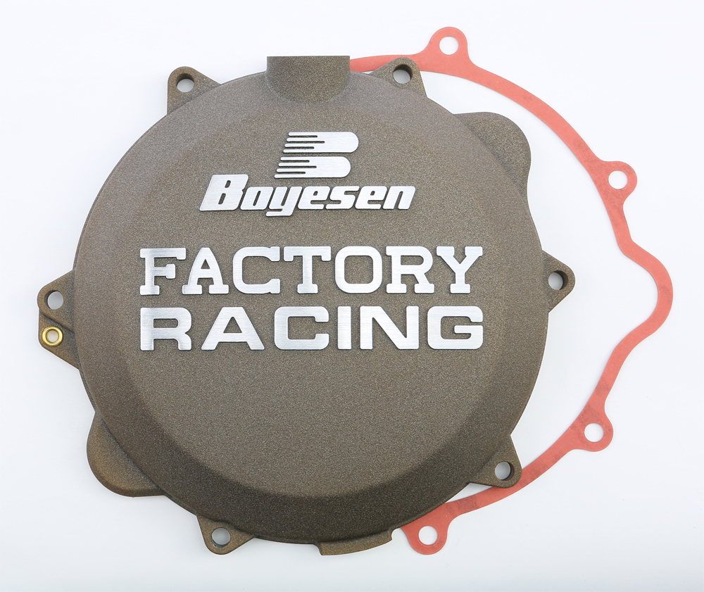 Factory Racing Clutch Cover Magnesium - For 09-16 Husqvarna KTM - Click Image to Close