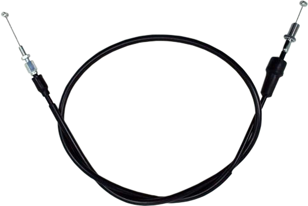 Black Vinyl Throttle Cable - Honda TRX300/FW Fourtrax - Click Image to Close