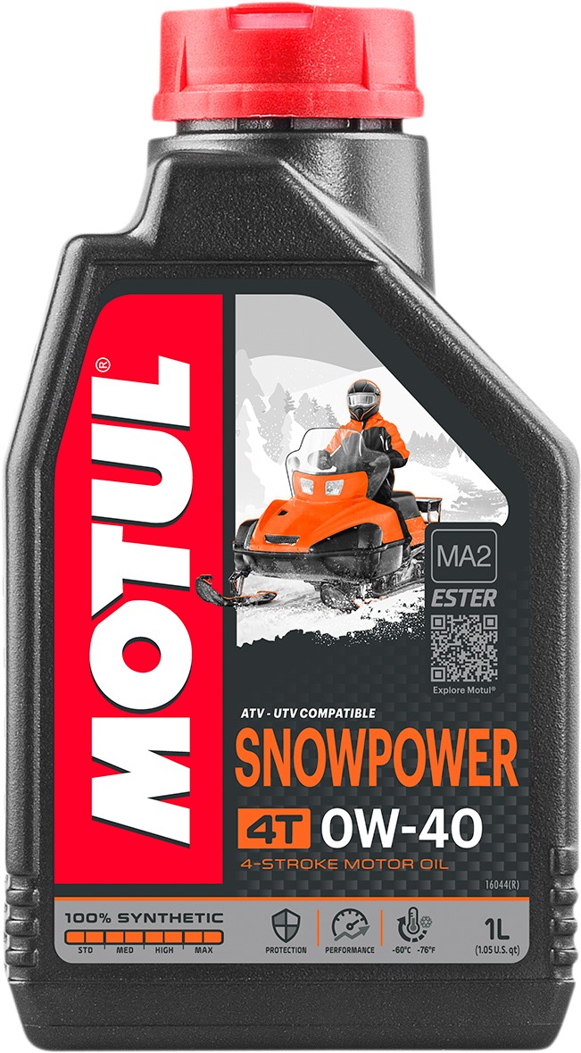 Snowpower 4T Synthetic Oil - Snowpower 4T 0W40 1L - Click Image to Close