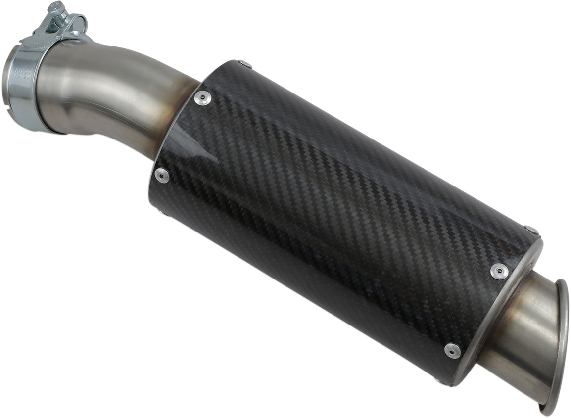 MGP Growler Carbon Fiber Slip On Exhaust - For 15-19 Kawasaki Ninja H2 - Click Image to Close