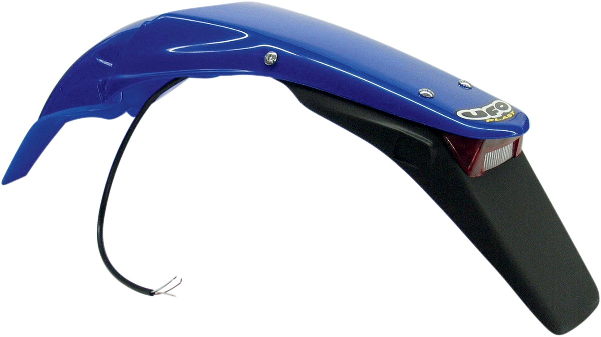 Rear Fenders with Light for Yamaha - Rr Fnd End Bu Wrf250/450 03-06 - Click Image to Close