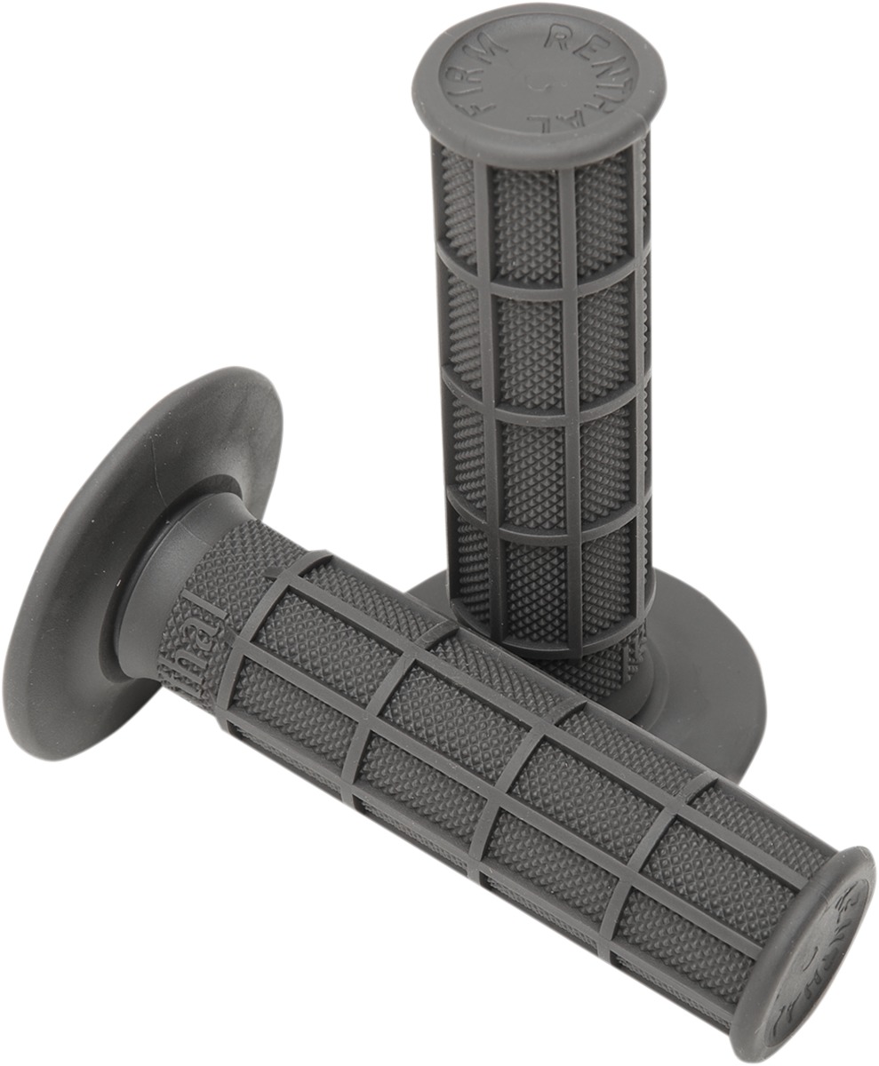 MX Grips Firm Full Waffle - Charcoal - Click Image to Close