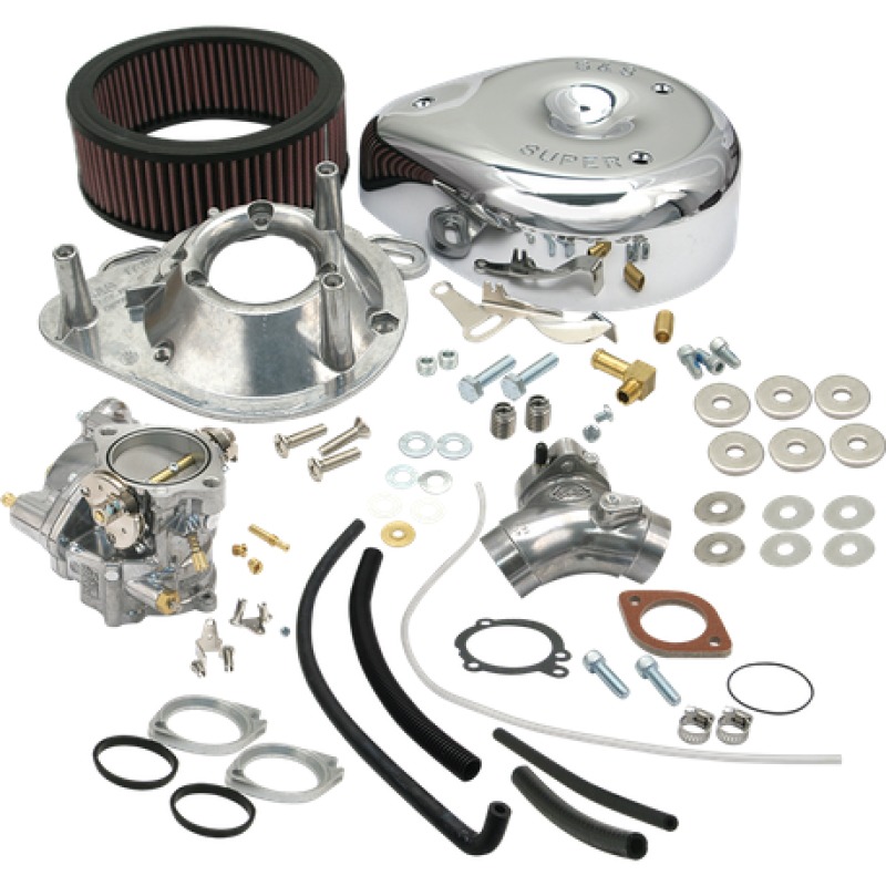 S&S Cycle 84-92 BT Models Super G Carburetor Kit - Click Image to Close