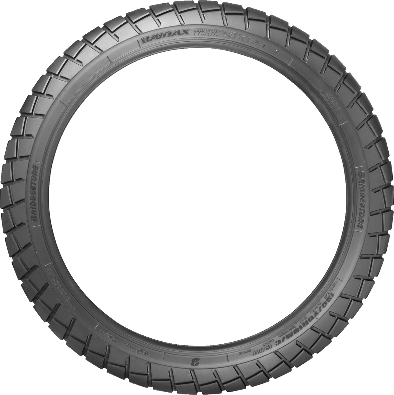 Battlax Adventure Trail AT41F Tire - 90/90-21 M/C 54V TL - Click Image to Close