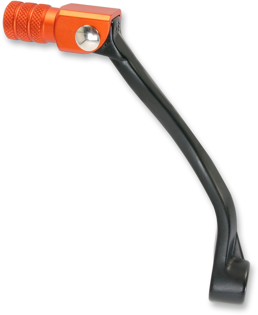 Anodized Forged Folding Shift Lever Black/Orange - For KTM 85/105 SX/XC - Click Image to Close