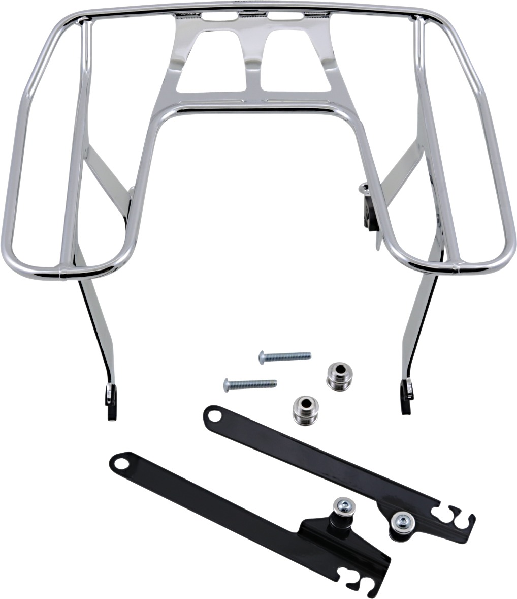 BA Wrap Around Racks for Harley-Davidson - Ba Wrap Around Rack Chrm - Click Image to Close