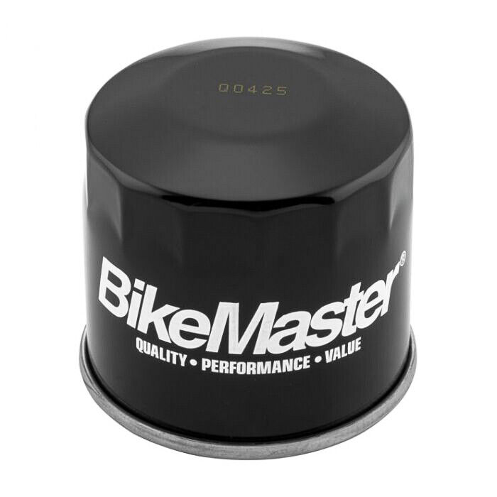 BikeMaster BM-198 Oil Filter - Black - Click Image to Close