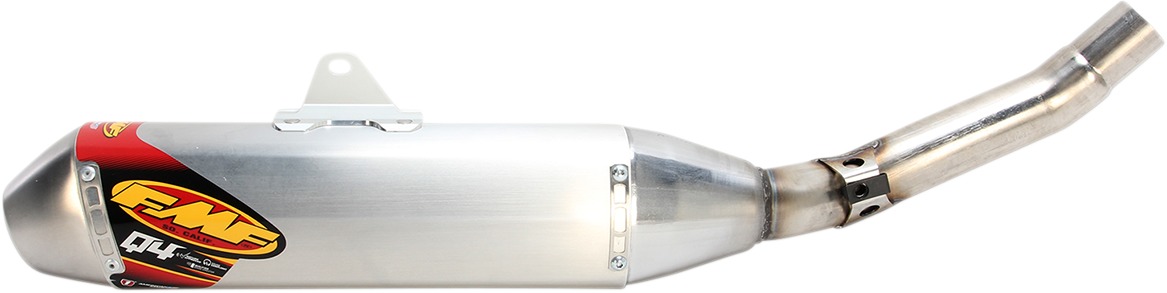 Q4 Hex Slip On Exhaust w/ Spark Arrestor - Yamaha WR250R & X - Click Image to Close