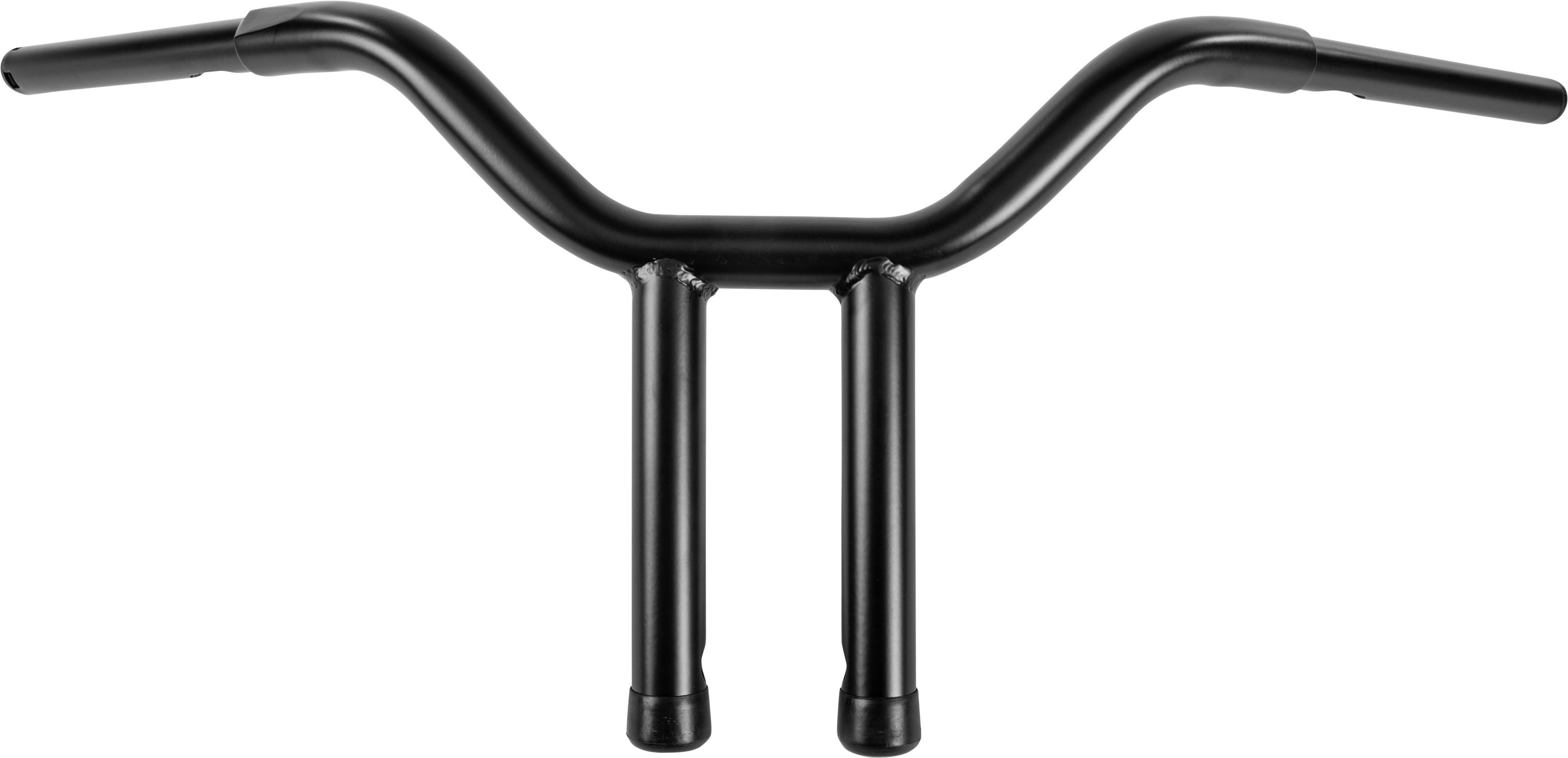 Fatty Drag Handlebars 12" TBW - Black - Click Image to Close