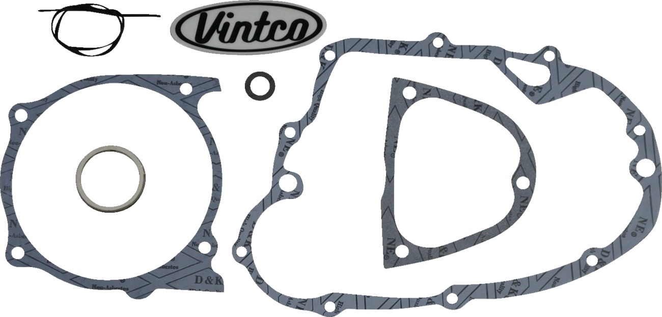 Lower Engine Gasket Kit - For 74-75 Yamaha YZ125 - Click Image to Close