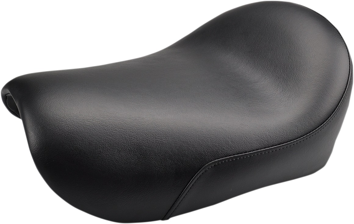 Renegade Smooth Solo Seat Black Gel Low - For 82-94 Harley FXR - Click Image to Close