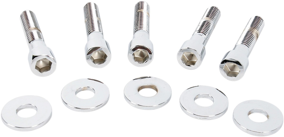 Pulley Bolt Kit - 7/16"-14 x 2 1/4" - Replaces HD# 3737 on 00-06 Softail/Dyna - Click Image to Close