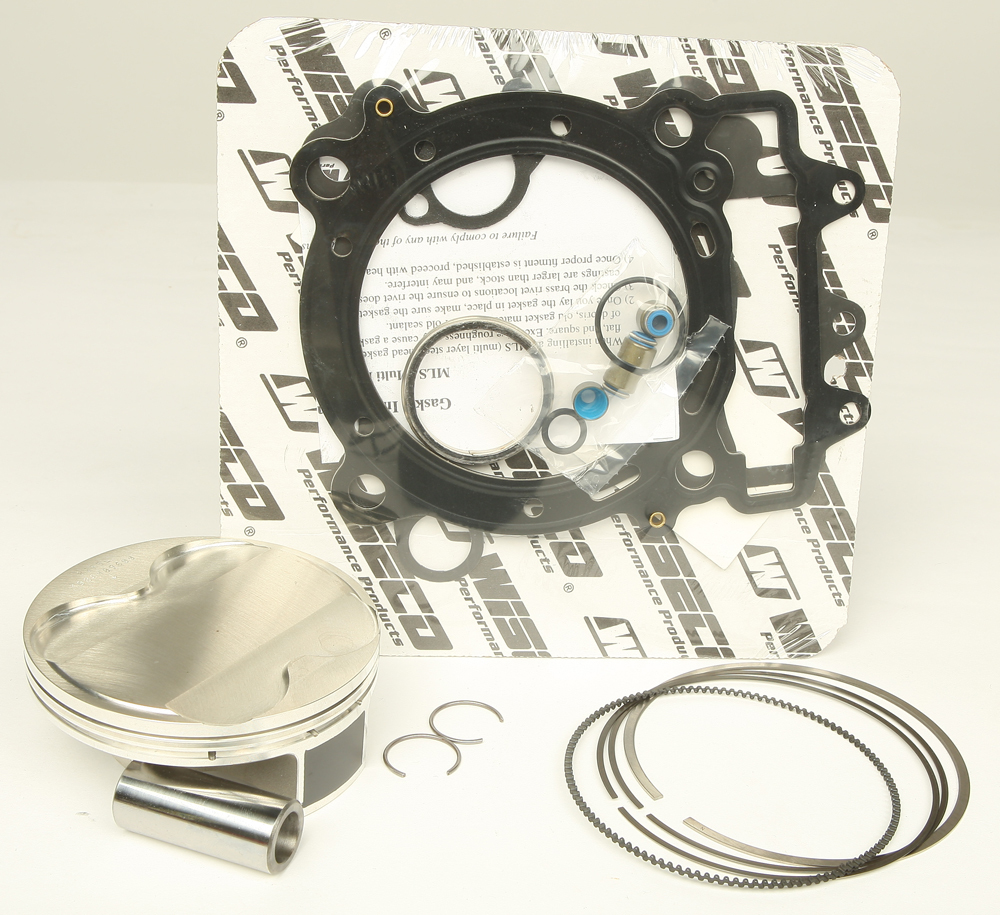 Top End Piston Kit 12.5:1 Compression - 96.00mm Bore (STD) - For 09-12 Kawasaki KX450F - Click Image to Close