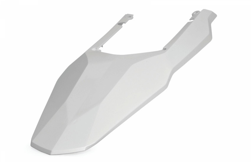 Rear Fender - White - For 12-15 Gas Gas EC200 EC250 EC300 - Click Image to Close