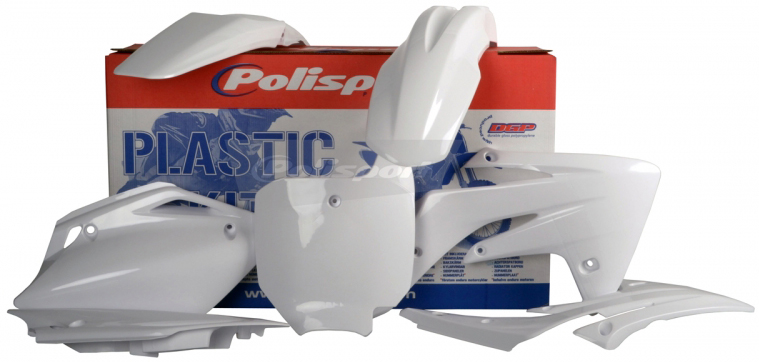 White Plastic Kit - For 07-21 Honda CRF150R /Expert - Click Image to Close