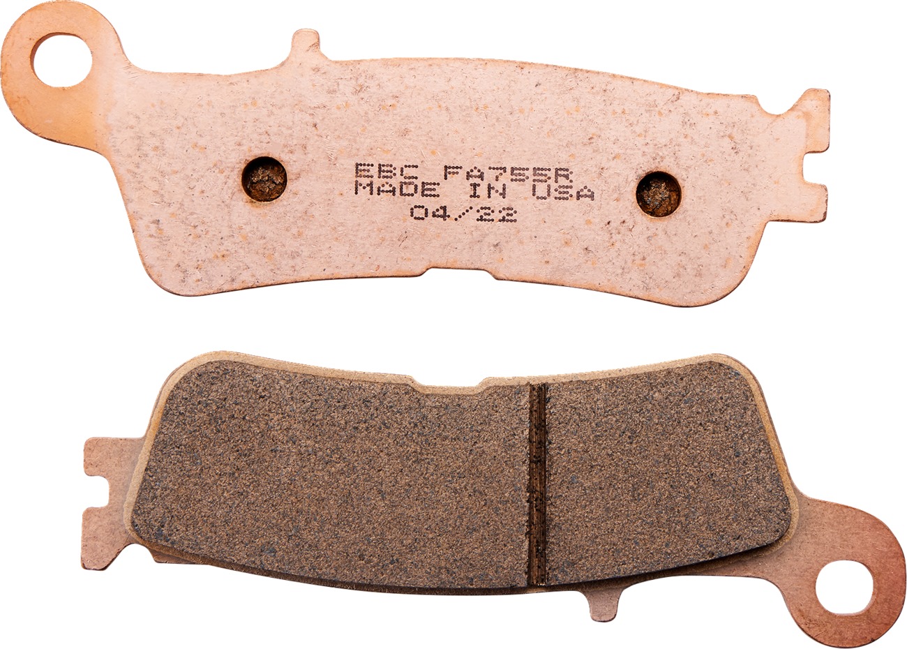 Front Left Sintered HH/R Brake Pads - For 21-24 Yamaha YZ 125 2T 2T 270 F/Rotor/240 R/Rotor - Click Image to Close