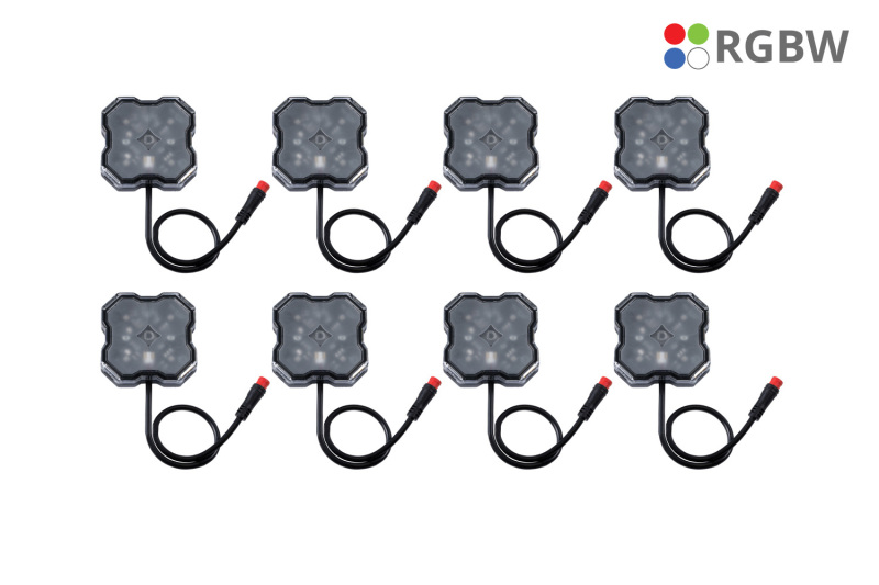 Stage Series RGBW LED Rock Light (8-pack) - Click Image to Close