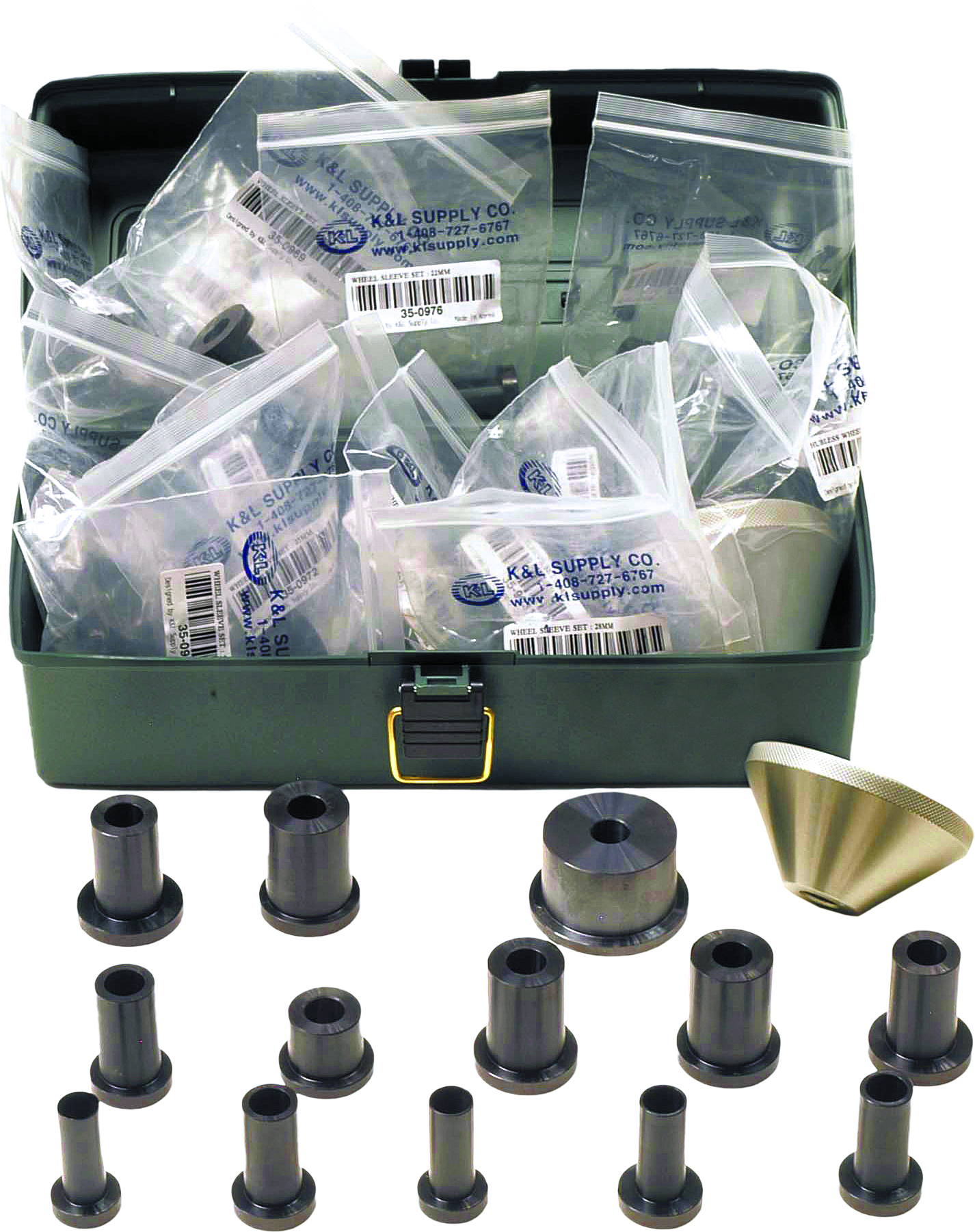 K&L Supply Balancer Sleeve Kit w/Cones - Click Image to Close