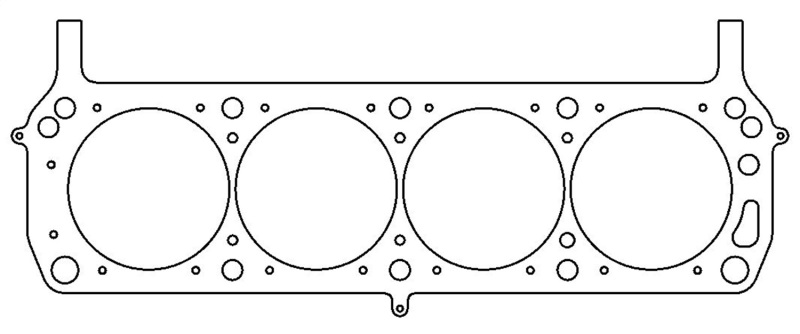 Ford 302/351 4.155in Round Bore .040 inch MLS Head Gasket - Click Image to Close