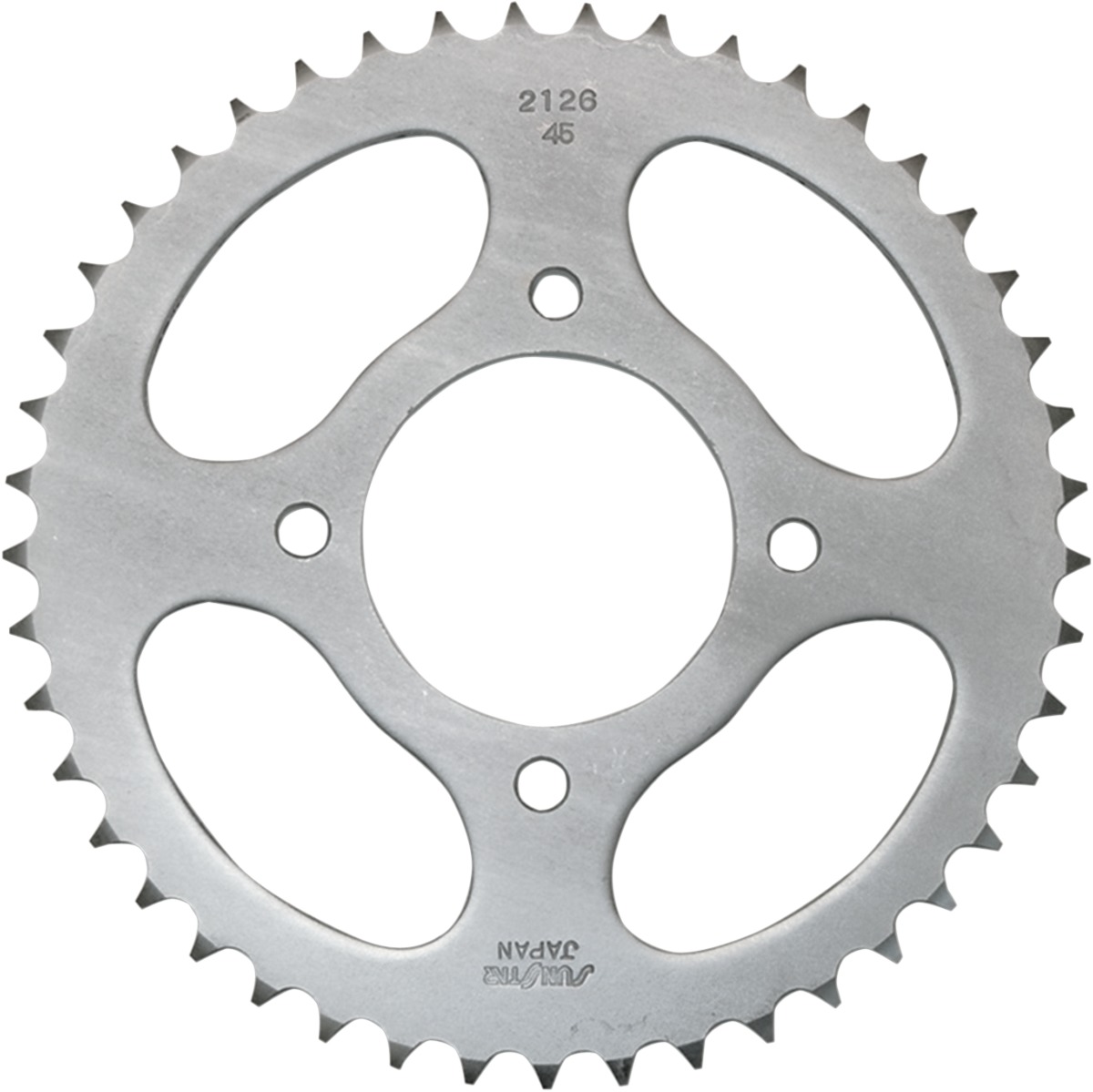 Rear Steel Sprocket 45T - For 69-79 Honda CT90 - Click Image to Close