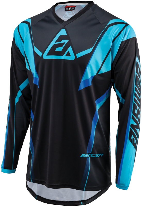 Answer 25 Syncron Envenom Jersey Blue/Black Youth - XS - Click Image to Close