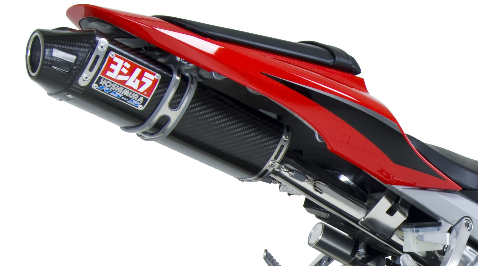 Street RS5 Carbon Fiber Slip On Exhaust - For 09-21 Honda CBR600RR - Click Image to Close