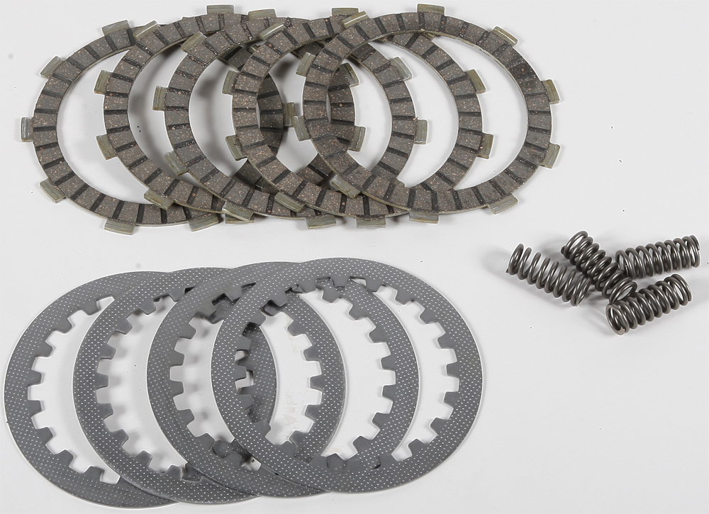 DRC Complete Clutch Kit - Cork CK Plates, Steels, & Springs - For Yamaha TW200 - Click Image to Close