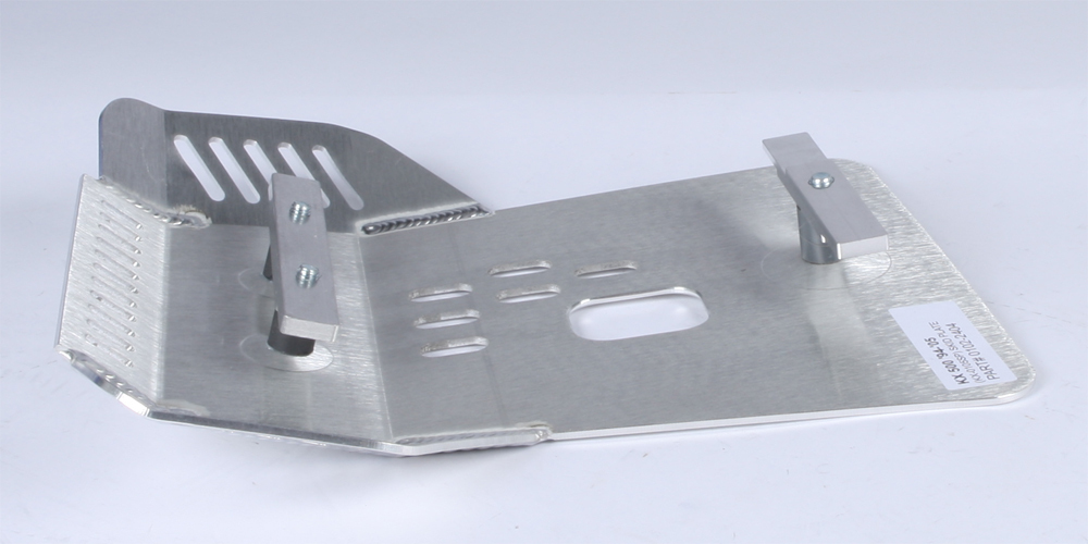 Aluminum Skid Plate - For 94-04 Kawasaki KX500 - Click Image to Close