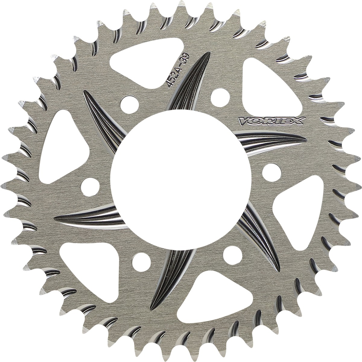 Aluminum 520 39T Rear Sprocket Silver - Kawasaki KZ/Ninja/Versys/Vulcan/Z - Click Image to Close