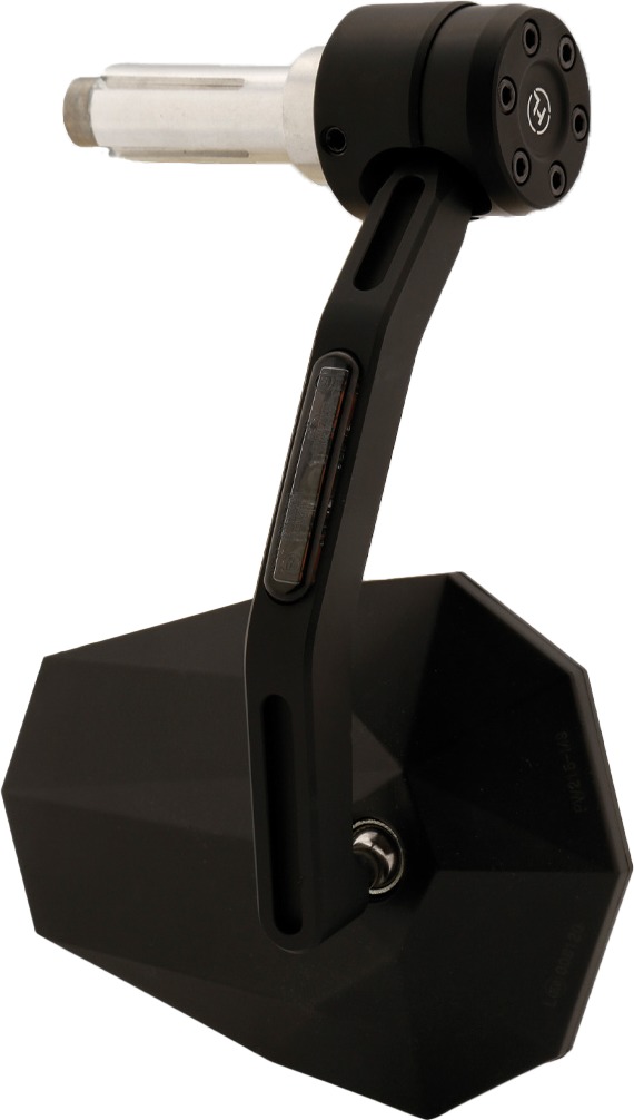 Stealth X-7 Bar End Mirror with LED Turn Signal - Stealth X7 Led Mirror Turn Sig - Click Image to Close