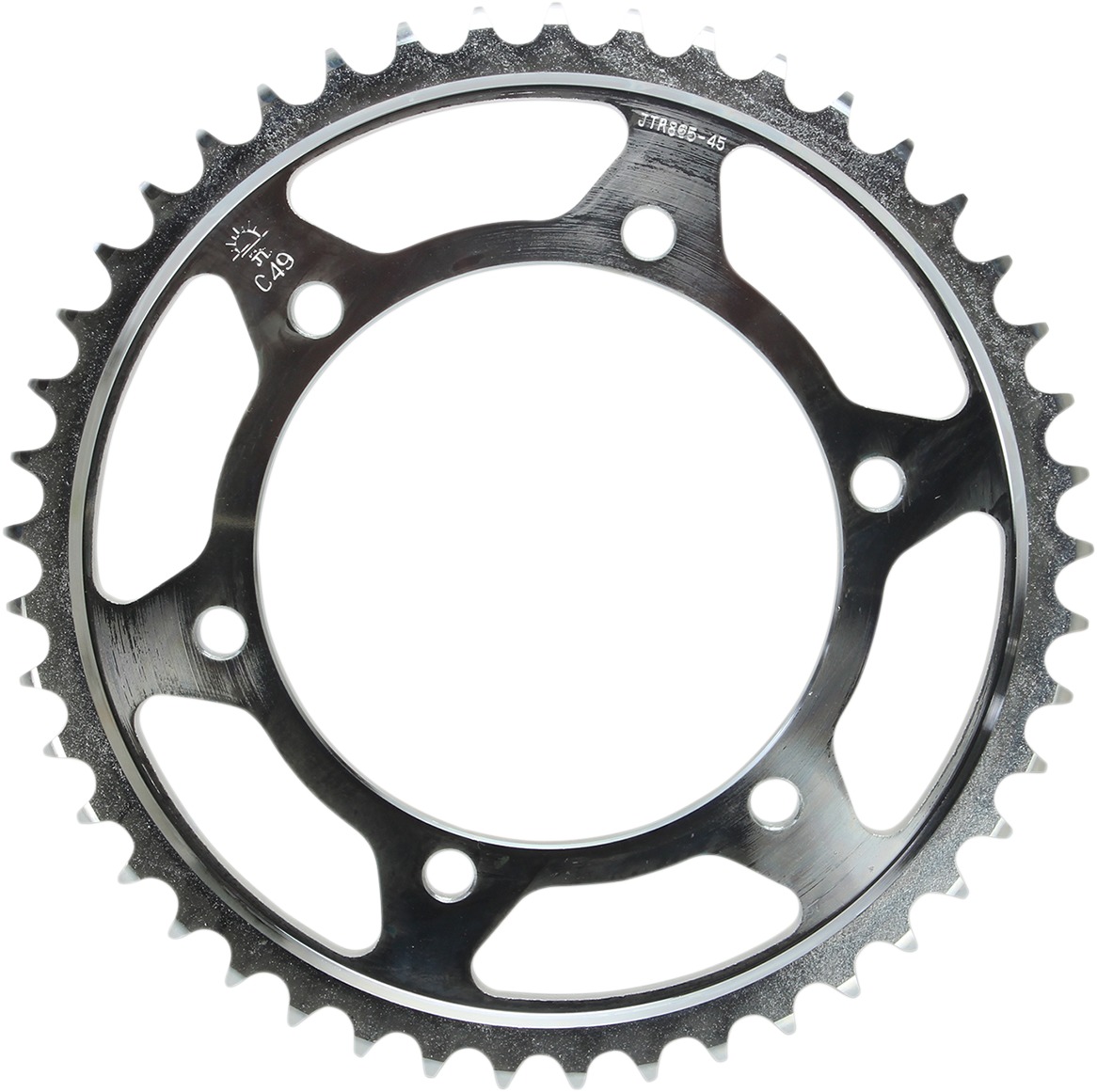 Steel Rear Sprocket - 45 Teeth 520 Pitch - Click Image to Close