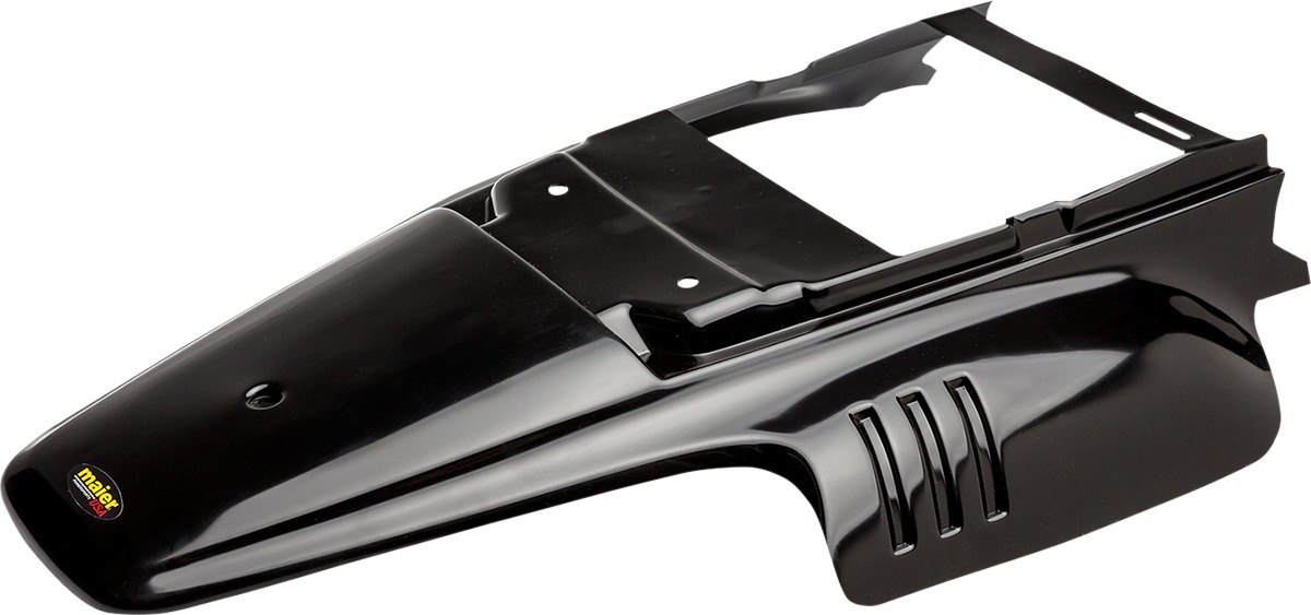 Black Rear Fender - For Yamaha TW200 - Click Image to Close