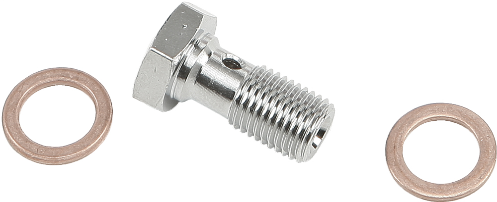 Banjo Bolt Chrome 3/8-24 - Click Image to Close